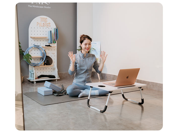 Nền tảng tập pilates online dành cho người Việt 