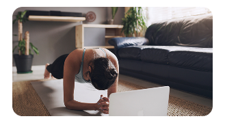 Tập pilates online tai nhà 1